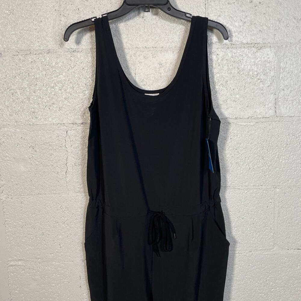 Columbia Women's Anytime Tank Top Jumpsuit, black large - Picture 3 of 9